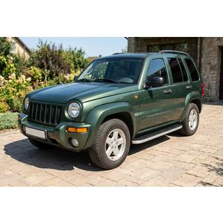 Estribos Laterales Tayga Grey (2 uds., Aluminio) Jeep Cherokee/Liberty 2002-2007 foto 1
