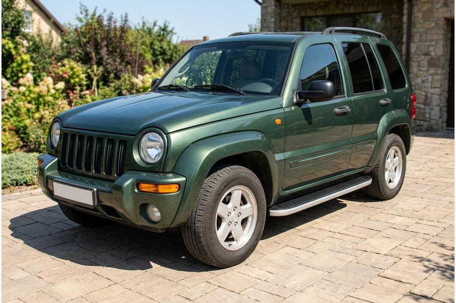 Jeep Cherokee/Liberty 2002-2007 Estribos Laterales Tayga Grey (2 uds., Aluminio) Foto 1