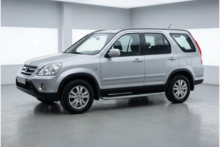 Honda CRV 2001-2006 Estribos Laterales Tayga Grey (2 uds., Aluminio) Image