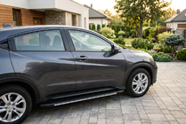 Honda HR-V 2014-2021 Estribos Laterales Bosphore Grey (2 uds., Aluminio) foto 1