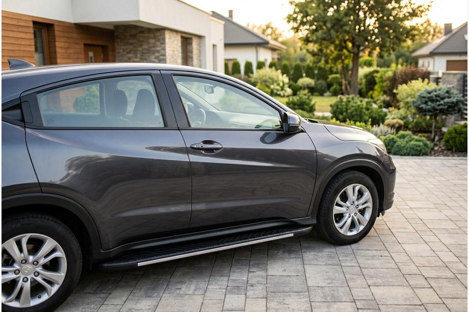 Honda HR-V 2014-2021 Estribos Laterales Bosphore Grey (2 uds., Aluminio) Image