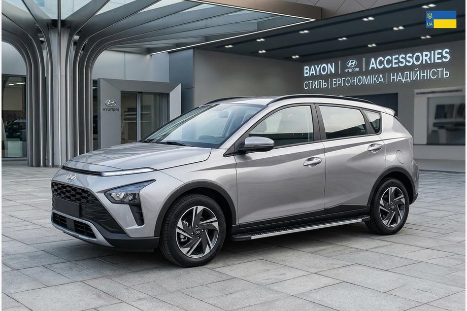 Hyundai Bayon 2021- Estribos Laterales Maya V1 (2 uds., Aluminio) Image