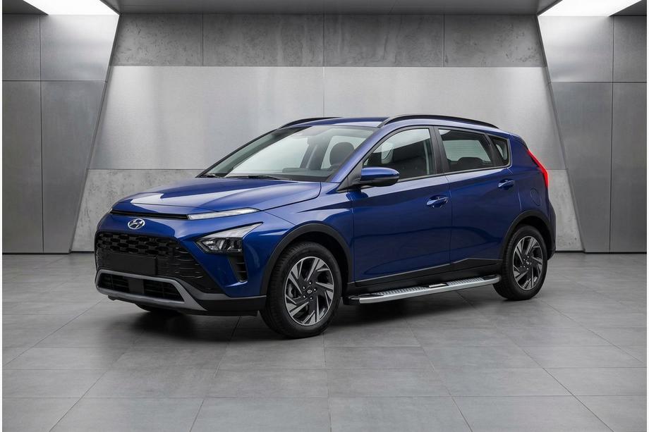 Hyundai Bayon 2021- Estribos Laterales Mevsim Grey (2 uds., Aluminio) Image