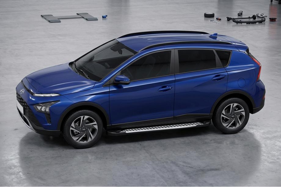 Hyundai Bayon 2021- Estribos Laterales Line (2 uds., Aluminio) Image