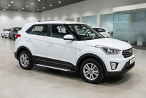 Hyundai Creta 2014-2020 Estribos Laterales Line (2 uds., Aluminio) foto 1