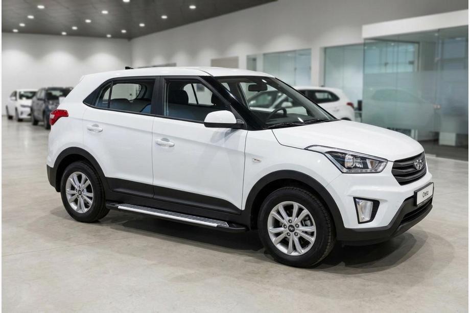 Hyundai Creta 2014-2020 Estribos Laterales Line (2 uds., Aluminio) Image