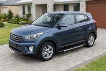 Hyundai Creta 2014-2020 Estribos Laterales RedLine (2 uds., Aluminio) foto 1