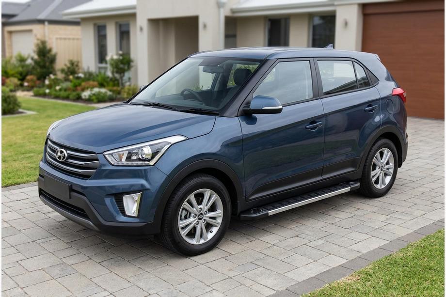 Hyundai Creta 2014-2020 Estribos Laterales RedLine (2 uds., Aluminio) Image