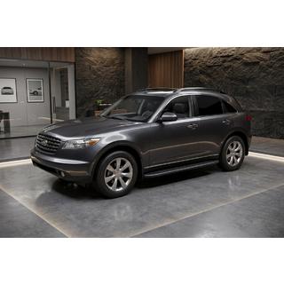 Estribos Laterales Bosphore Black (2 uds., Aluminio) Infiniti FX 2003-2008 foto 1