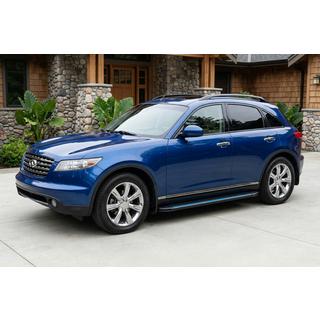 Estribos Laterales Maya Blue (2 uds., Aluminio) Infiniti FX 2003-2008 foto 1