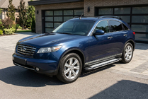 Infiniti FX 2003-2008 Estribos Laterales Rainbow (2 uds., Aluminio) foto 1