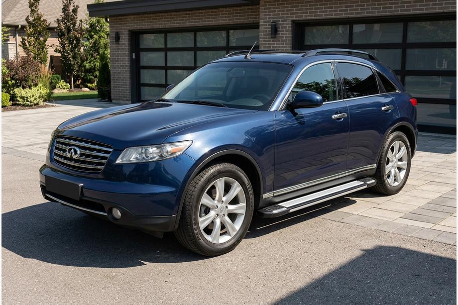 Infiniti FX 2003-2008 Estribos Laterales Rainbow (2 uds., Aluminio) Image