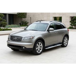 Estribos Laterales Mevsim Grey (2 uds., Aluminio) Infiniti FX 2003-2008 foto 1