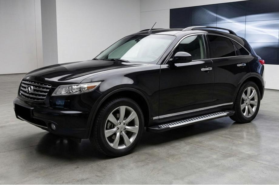 Infiniti FX 2003-2008 Estribos Laterales Line (2 uds., Aluminio) Image