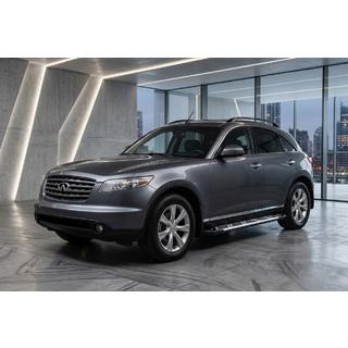 Estribos Laterales Sunrise (2 uds., Aluminio) Infiniti FX 2003-2008 foto 1