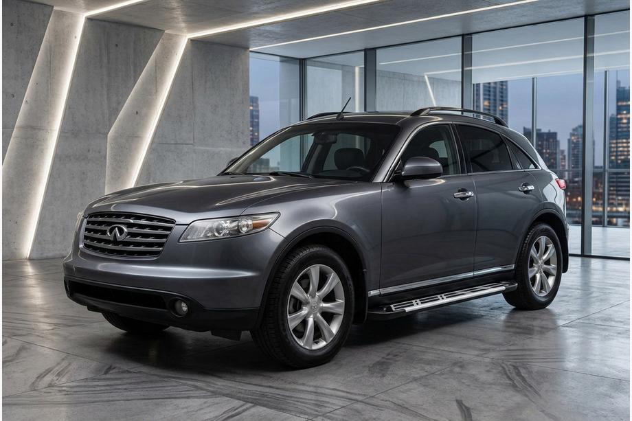 Infiniti FX 2003-2008 Estribos Laterales Sunrise (2 uds., Aluminio) Image