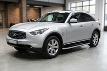 Infiniti FX 2003-2008 Estribos Laterales Tayga Grey (2 uds., Aluminio) foto 1