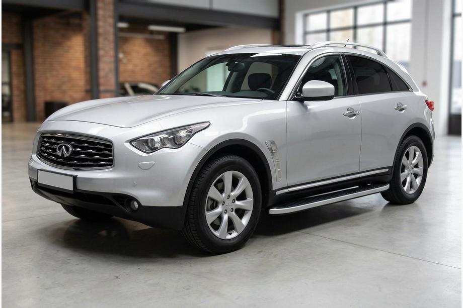 Infiniti FX 2003-2008 Estribos Laterales Tayga Grey (2 uds., Aluminio) Image