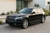 Infiniti FX 2003-2008 Estribos Laterales Tayga Black (2 uds., Aluminio) foto 1