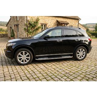 Estribos Laterales Tayga V2 (2 uds., Aluminio) Infiniti FX 2003-2008 foto 1