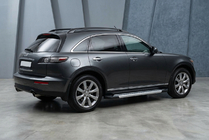 Infiniti FX 2003-2008 Estribos Laterales Vision New Grey (2 uds., Aluminio) foto 1