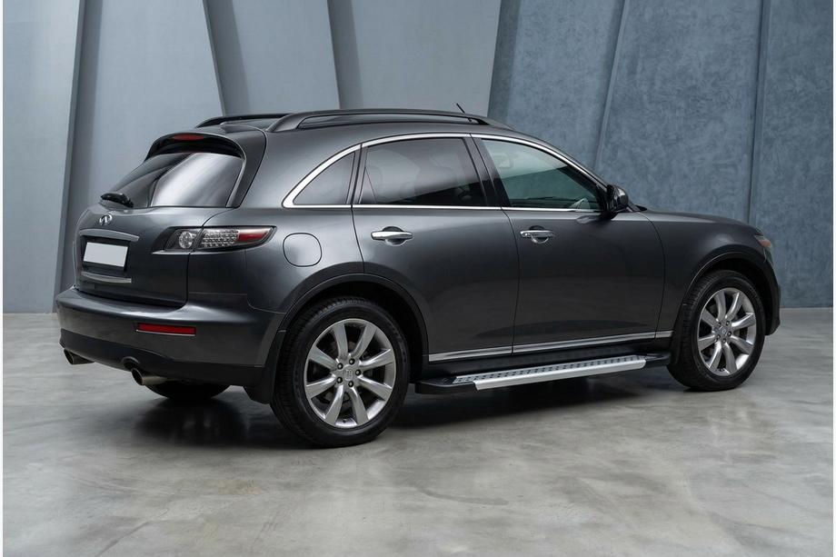 Infiniti FX 2003-2008 Estribos Laterales Vision New Grey (2 uds., Aluminio) Image