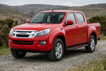 Isuzu D-Max 2011-2019 Estribos Laterales Maya Red (2 uds., Aluminio) foto 1