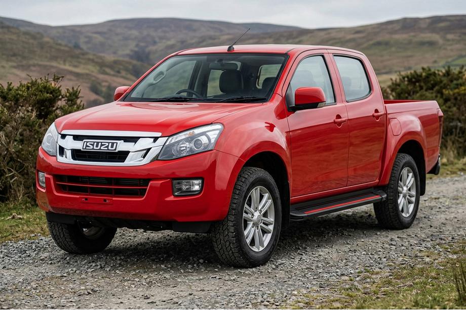 Isuzu D-Max 2011-2019 Estribos Laterales Maya Red (2 uds., Aluminio) Image