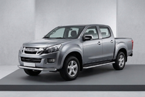 Isuzu D-Max 2011-2019 Estribos Laterales Maydos V1 (2 uds., Aluminio) foto 1