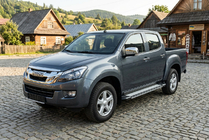 Isuzu D-Max 2011-2019 Estribos Laterales Rainbow (2 uds., Aluminio) foto 1