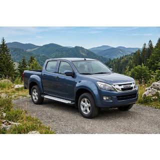 Estribos laterales Allmond Grey (2 uds., aluminio) Isuzu D-Max 2011-2019 foto 1