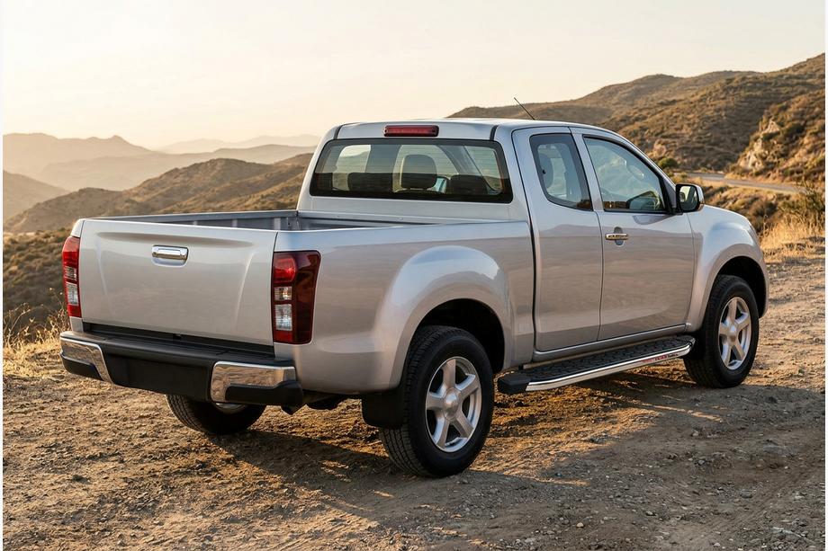 Isuzu D-Max 2011-2019 Estribos Laterales BlackLine (2 uds., Aluminio) Image