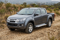 Isuzu D-Max 2011-2019 Estribos Laterales Vision New Grey (2 uds., Aluminio) foto 1