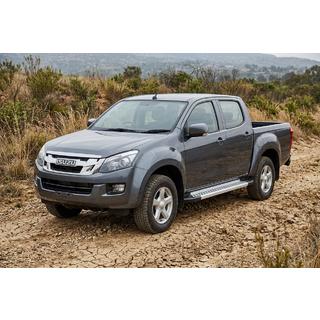 Estribos Laterales Vision New Grey (2 uds., Aluminio) Isuzu D-Max 2011-2019 foto 1
