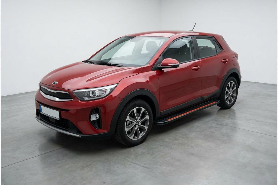 Kia Stonic 2017- Estribos Laterales Maya Red (2 uds., Aluminio) Image