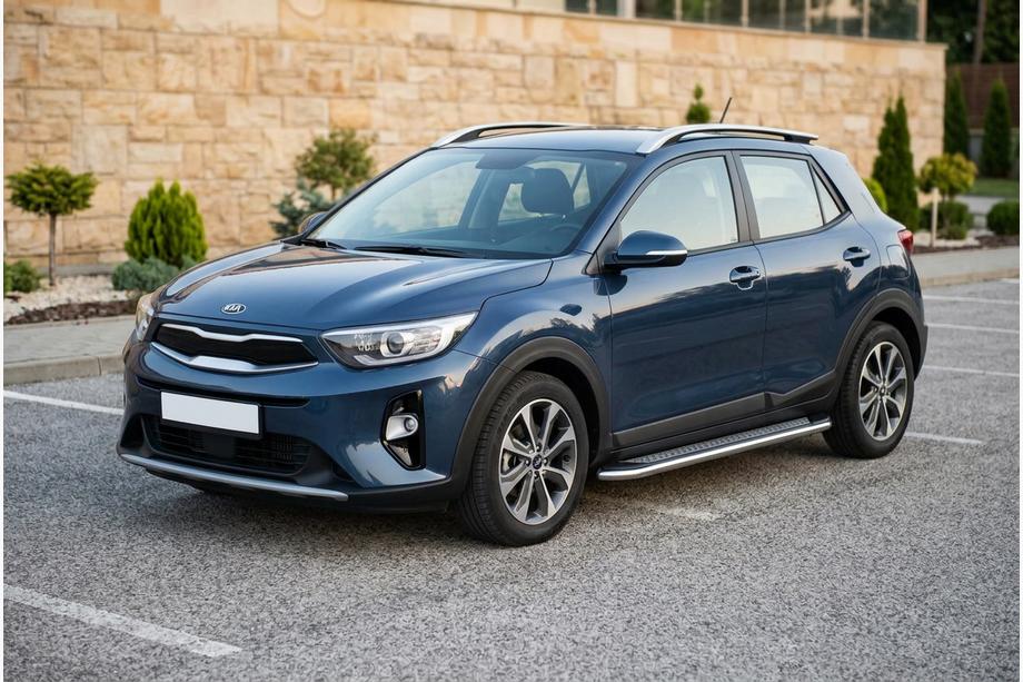 Kia Stonic 2017- Estribos Laterales Maydos V2 (2 uds., Aluminio) Image