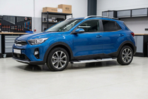 Kia Stonic 2017- Estribos Laterales Mevsim Grey (2 uds., Aluminio) foto 1