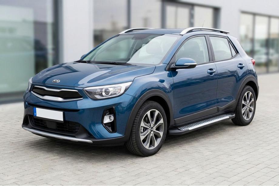 Kia Stonic 2017- Estribos Laterales Line (2 uds., Aluminio) Image