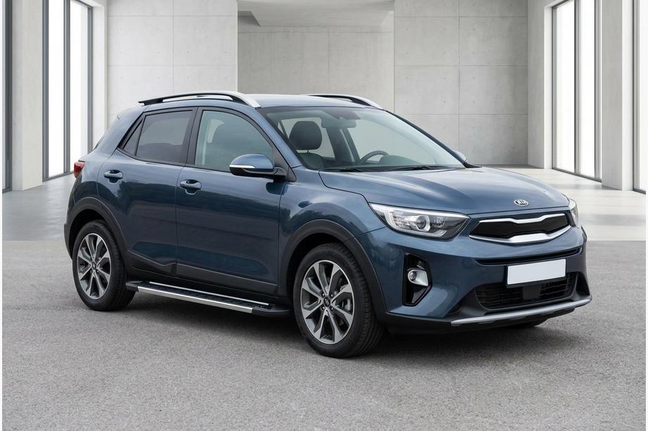 Kia Stonic 2017- Estribos Laterales RedLine (2 uds., Aluminio) Image