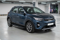 Kia Stonic 2017- Estribos Laterales Tayga Black (2 uds., Aluminio) foto 1