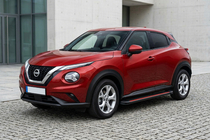 Nissan Juke 2020- Estribos Laterales Maya Red (2 uds., Aluminio) foto 1