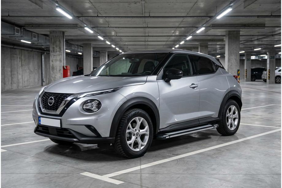 Nissan Juke 2020- Estribos Laterales Rainbow (2 uds., Aluminio) Image
