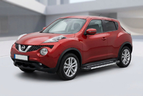Nissan Juke 2020- Estribos Laterales RedLine (2 uds., Aluminio) foto 1