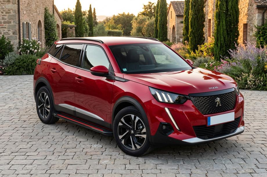 Peugeot 2008 2019- Estribos Laterales Maya Red (2 uds., Aluminio) Image
