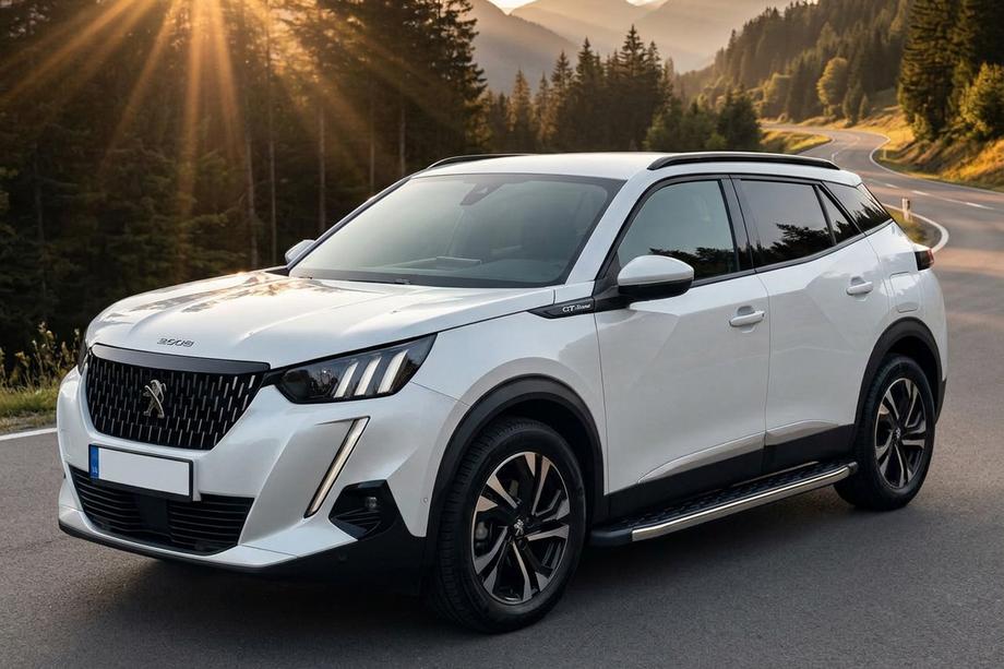 Peugeot 2008 2019- Estribos Laterales BlackLine (2 uds., Aluminio) Image