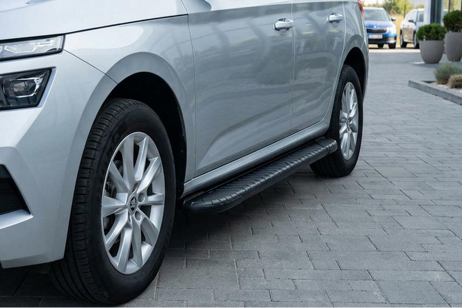 Skoda Kamiq 2019- Estribos Laterales Bosphore Black (2 uds., Aluminio) Image