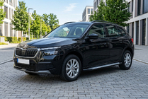 Skoda Kamiq 2019- Estribos laterales Allmond Grey (2 uds., aluminio) foto 1