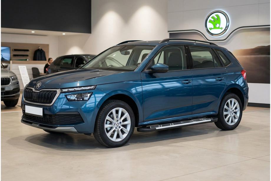 Skoda Kamiq 2019- Estribos Laterales Sunrise (2 uds., Aluminio) Image