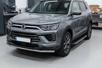 SsangYong Korando 2019- Estribos Laterales Maya V1 (2 uds., Aluminio) foto 1