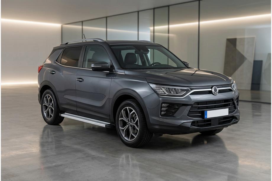 SsangYong Korando 2019- Estribos Laterales Maya V2 (2 uds., Aluminio) Image